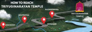 How to reach triuginarayan temple